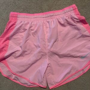 Nike pink medium dry fit shorts